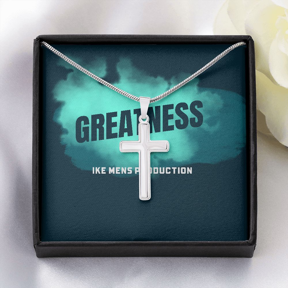 POWER OF GREATNESS STEEL CROSS