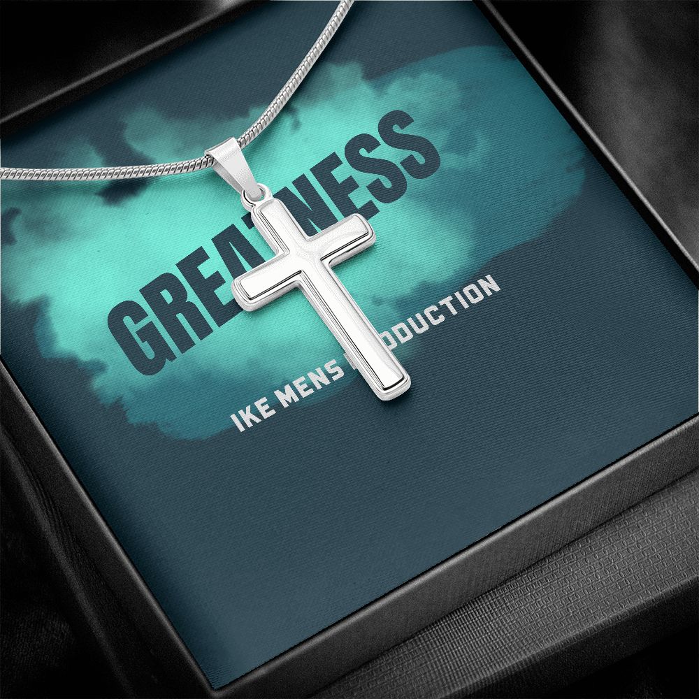 POWER OF GREATNESS STEEL CROSS