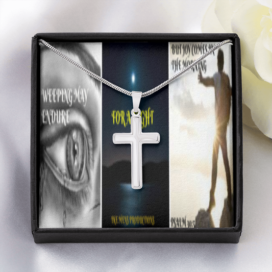 IKE MENS Scripture Collage Cross
