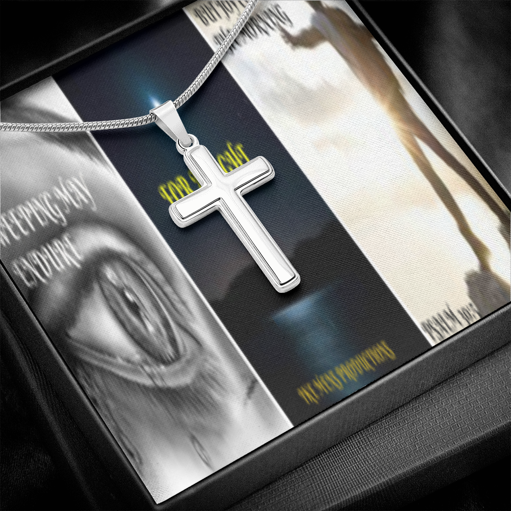 IKE MENS Scripture Collage Cross