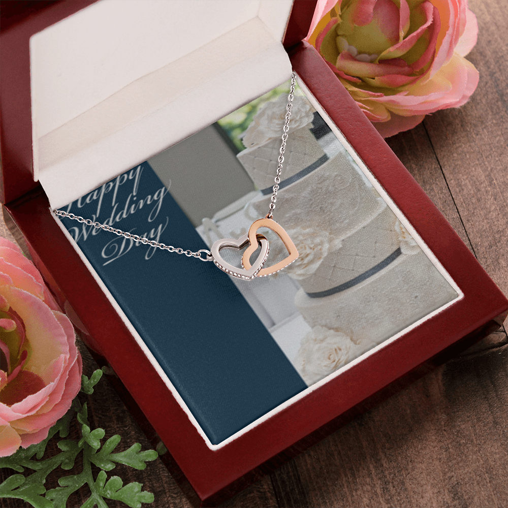 Happy Wedding Anniversary Necklace