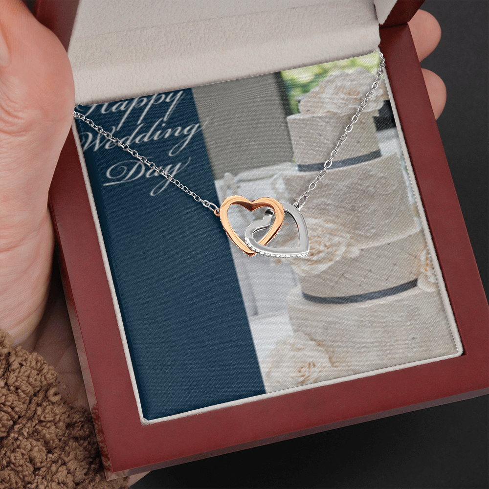 Happy Wedding Anniversary Necklace