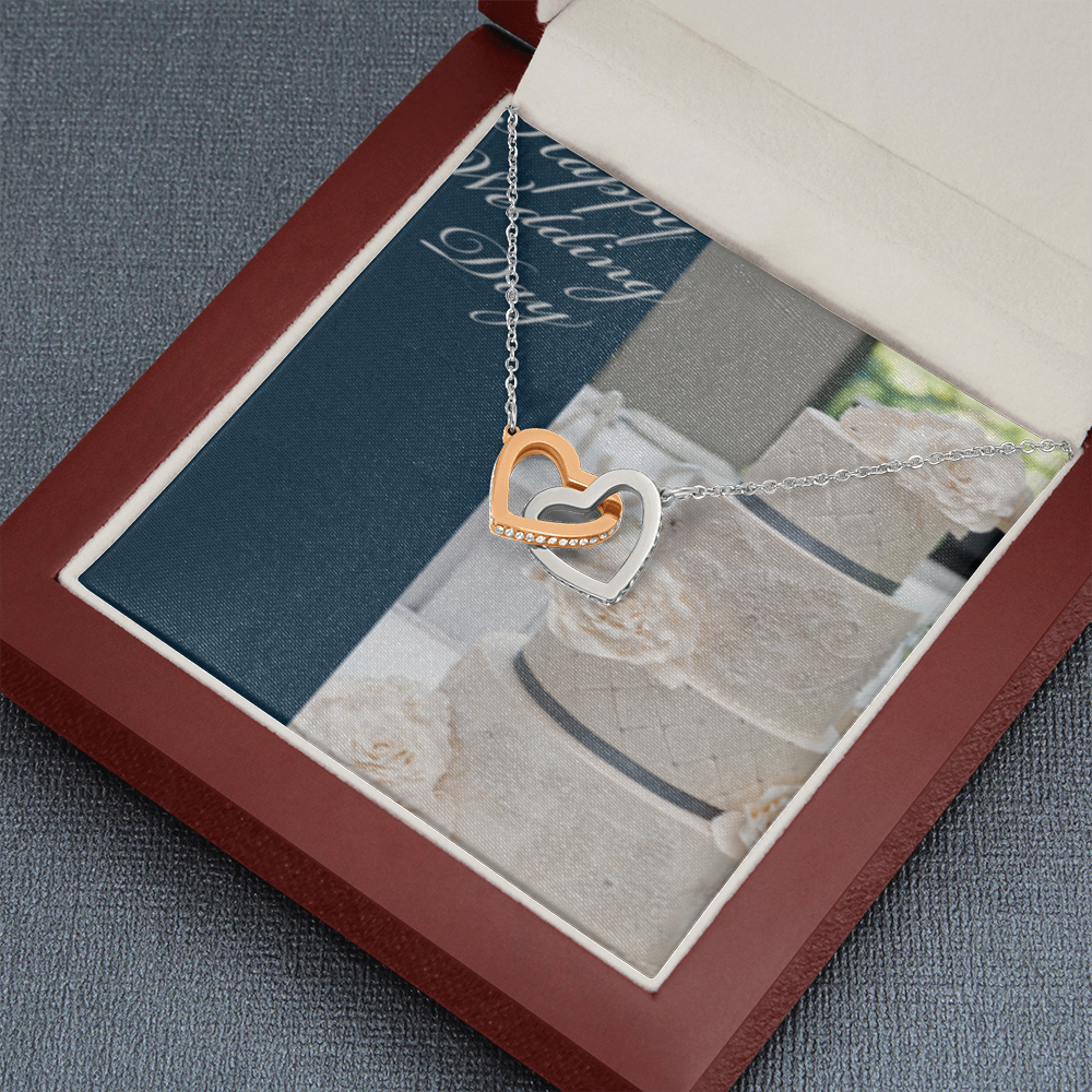 Happy Wedding Anniversary Necklace